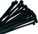 Kabel Mozos Kabel Mozos Jack 6.3mm - RCA (Cinch) x2 3m czarny (MCABLE-2JT2R) + Opaska zaciskowa Czarny 100 sztuk (MCABLE-S) 5