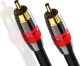 Kabel Mozos Kabel Mozos RCA (Cinch) - RCA (Cinch) 3m czarny (MCABLE-RR) + Opaska zaciskowa Czarny 100 sztuk (MCABLE-S) 2