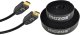 Kabel Mozos Kabel Mozos HDMI - HDMI 3m czarny (HD218K-3M) + Rzep Czarny 1 sztuka (CM2M) 1