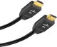 Kabel Mozos Kabel Mozos HDMI - HDMI 3m czarny (HD218K-3M) + Rzep Czarny 1 sztuka (CM2M) 1