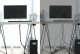 Mozos Mozos Stojak podłogowy Vesa 32'' - 70'' + Rzep Czarny 1 sztuka (CM2M) 20
