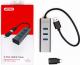 HUB USB Unitek 1x RJ-45  + 3x USB-A 3.0 (Y-3083B) 6