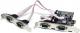Kontroler StarTech PCIe x1 - 4x Port szeregowy RS-232 DB9 (PEX4S553) 1