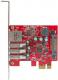 Kontroler StarTech PCIe x1 - 3x USB 3.0 + Ethernet (PEXUSB3S3GE) 1