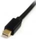 Kabel StarTech DisplayPort Mini - DisplayPort 1.8m czarny (MDP2DPMM6) 1