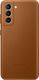 Samsung Etui Leather Cover Galaxy S21 Brown (EF-VG991LAEGWW) 1