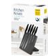 Platinet PLATINET 5 BLACK KNIVES SET WITH BLACK MAGNETIC BOARD 2