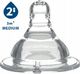BabyOno Smoczek antykolkowy do butelek szerokootworowych średni przepływ (1205) 2