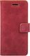 Surazo Etui na telefon Surazo ze skóry naturalnej Wallet case - Nubuk Czerwony 1