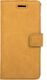 Surazo Etui na telefon Surazo ze skóry naturalnej Wallet case - Nubuk Camel 1