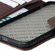 Surazo Etui na telefon Surazo ze skóry naturalnej Wallet case RFID Edycja limitowana - Nubuk Orzechowy 3