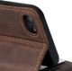 Surazo Etui na telefon Surazo ze skóry naturalnej Wallet case RFID Edycja limitowana - Nubuk Orzechowy 7