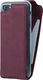 Surazo Futerał na telefon Surazo ze skóry naturalnej Flip case - Nubuk Burgund 2