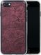Surazo Etui na tył telefonu Surazo skóra naturalna Back case - Ornament Burgund 2