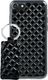 Surazo Etui na tył telefonu Surazo skóra naturalna Back case - Pikowane Romby - Czarny Połysk 7