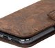 Surazo Etui na telefon Surazo ze skóry naturalnej Wallet case - Ornament Brązowy 3