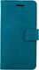 Surazo Etui na telefon Surazo ze skóry naturalnej Wallet case - Nubuk Turkus 1