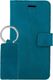 Surazo Etui na telefon Surazo ze skóry naturalnej Wallet case - Nubuk Turkus 7