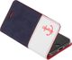 Surazo Etui na telefon Surazo ze skóry naturalnej Wallet case - Granatowy i Pastel Porcelanowy - Kotwica czerwona 5