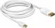 Kabel Delock DisplayPort Mini - DisplayPort 1m biały (83481) 1
