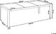 Beliani Stół ogrodowy granitowy dzielony blat 220 x 100 cm czarny GROSSETO 9
