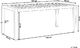 Beliani Stół ogrodowy drewniany eukaliptus 180x90cm GROSSETO (193707) 6