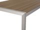 Beliani Stół ogrodowy z aluminium 180x90cm brązowy VERNIO (204830) 3