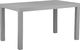 Beliani Stół ogrodowy 140 x 80 cm jasnoszary FOSSANO 1