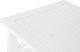 Beliani Stół ogrodowy 100x55cm biały BALTIC (87909) 6