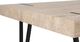 Beliani Stół do jadalni 150 x 90 cm jasne drewno z czarnym ADENA 4