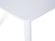 Beliani Stół do jadalni rozkładany 120/160 x 80 cm biały SANFORD 7