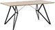 Beliani Stół do jadalni 160 x 90 cm jasne drewno BUSCOT 1