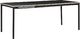 Beliani Stół do jadalni rozkładany 140/190 x 90 cm czarny AVIS 1