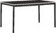 Beliani Stół do jadalni rozkładany 140/190 x 90 cm czarny AVIS 3