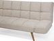 Beliani Sofa rozkładana beżowa INGARO 6