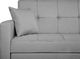 Beliani Sofa rozkładana jasnoszara GLOMMA 7
