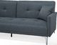 Beliani Sofa rozkładana granatowa LUCAN 6