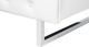 Beliani Sofa 2-osobowa biała VISSLAND 5