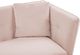 Beliani Sofa 3-osobowa welurowa różowa FREDERICA 5