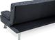 Beliani Sofa rozkładana ciemnoszara ROXEN 6