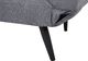 Beliani Sofa rozkładana ciemnoszara BREKKE 6