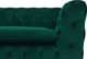 Beliani Sofa 3-osobowa welurowa szmaragdowa SOTRA 5
