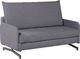 Beliani Sofa rozkładana szara BELFAST 3