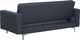 Beliani Sofa rozkładana ciemnoszara ABERDEEN 4