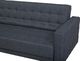 Beliani Sofa rozkładana ciemnoszara ABERDEEN 5