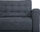 Beliani Sofa rozkładana ciemnoszara ABERDEEN 6