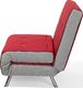 Beliani Sofa rozkładana czerwona FARRIS 5