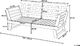 Beliani Sofa ogrodowa drewniana jasna z regulowanymi podłokietnikami PORTICI 7