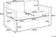 Beliani Sofa ogrodowa 2-osobowa ciemnoszara SALERNO 7