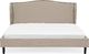 Beliani Łóżko tapicerowane 180 x 200 cm beżowe COLMAR 2